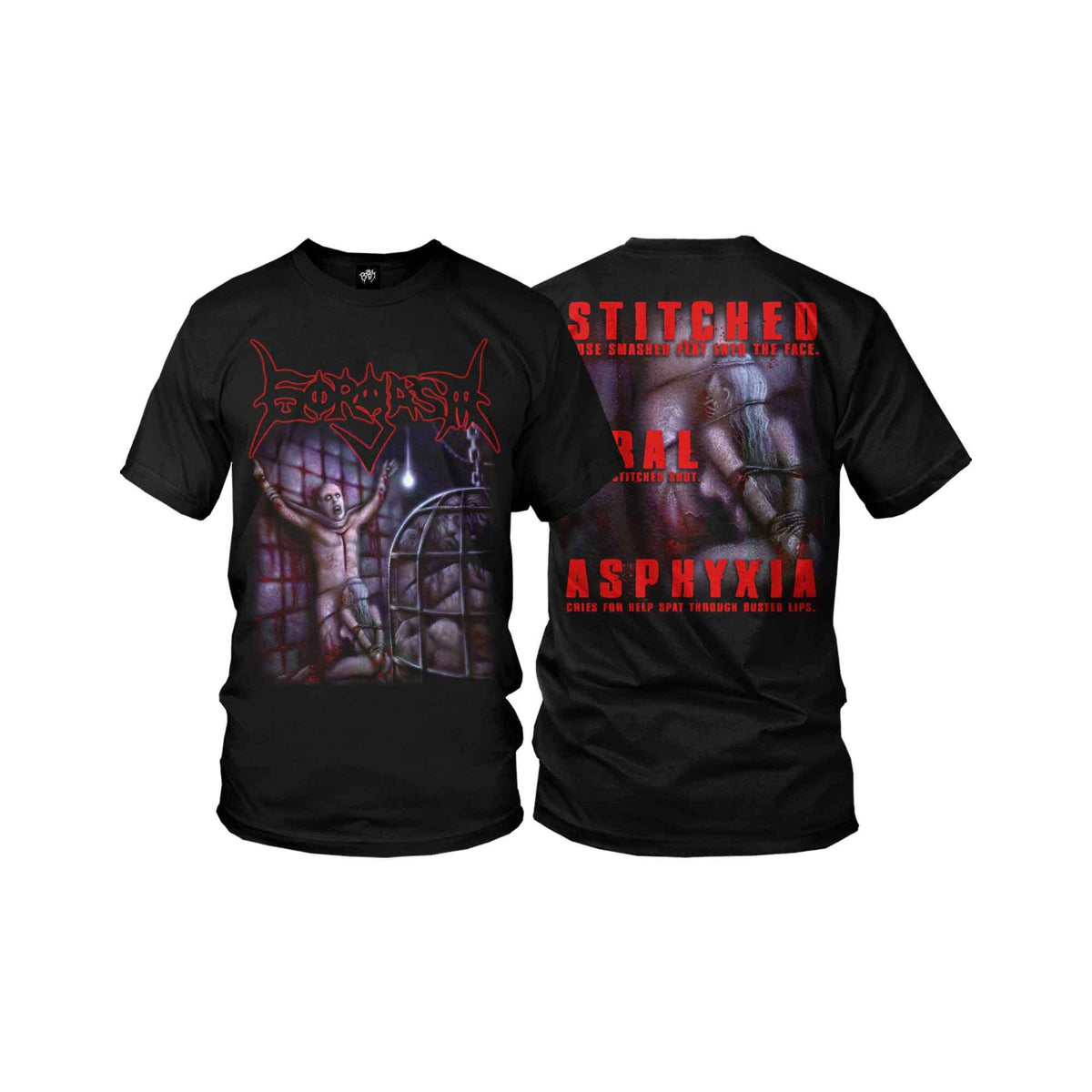 Gorgasm "Stitched Oral Asphyxia" T-Shirt
