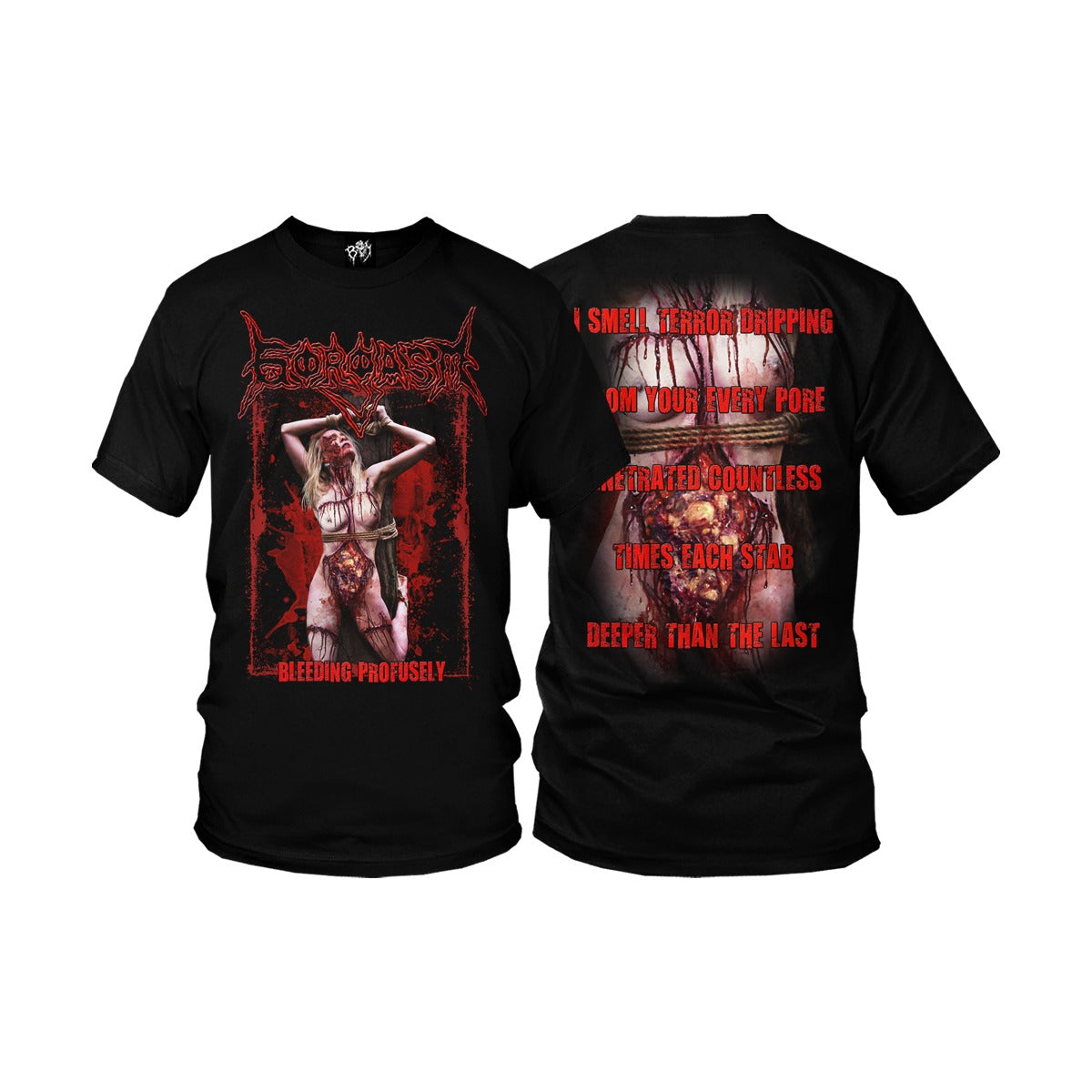 Gorgasm "Bleeding Profusely - Alternative Art" T-Shirt