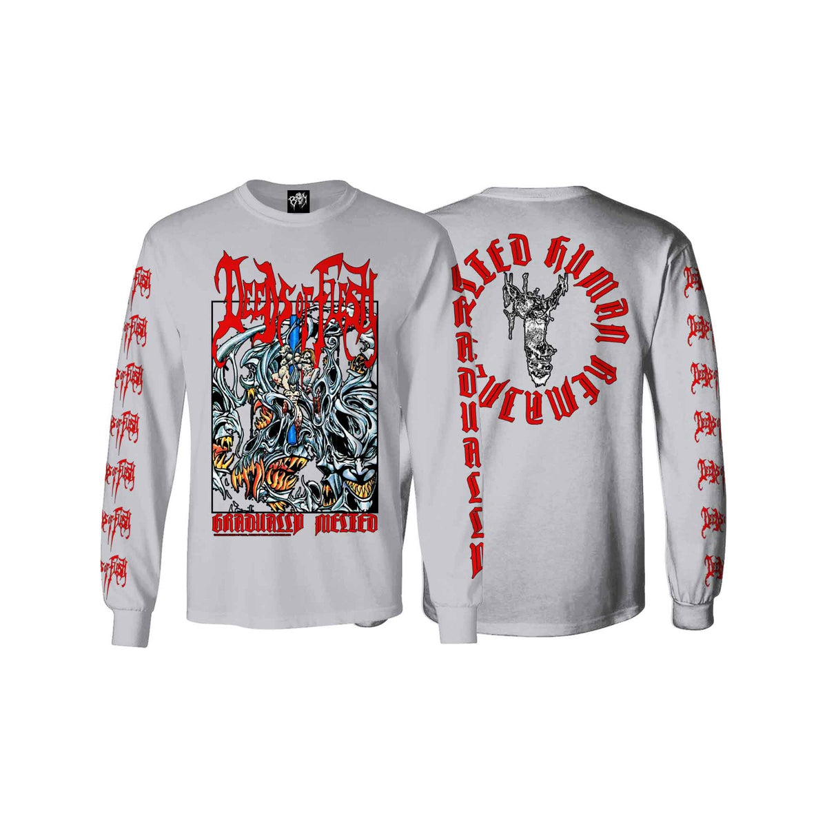 Deeds of Flesh "Gradually Melted - Misty" Longsleeve