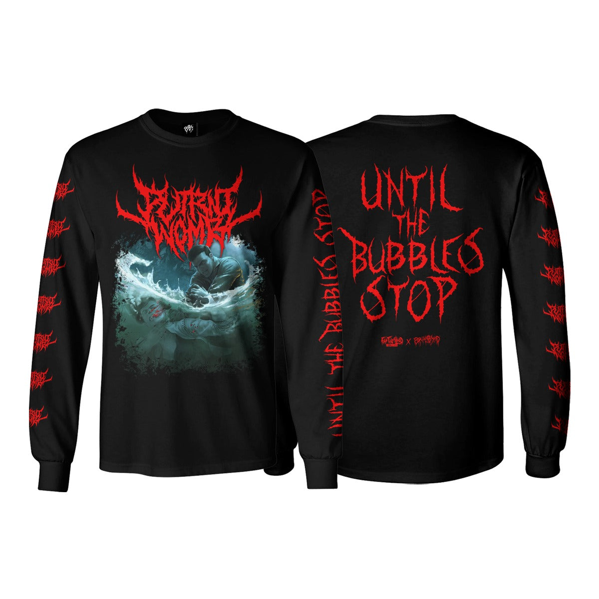 Putrid Womb "Until The Bubbles Stop" Longsleeve