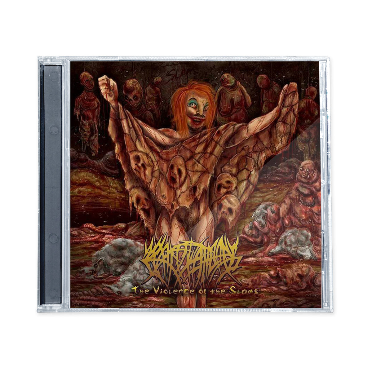Crepitation "THE VIOLENCE OF THE SLAMS" CD