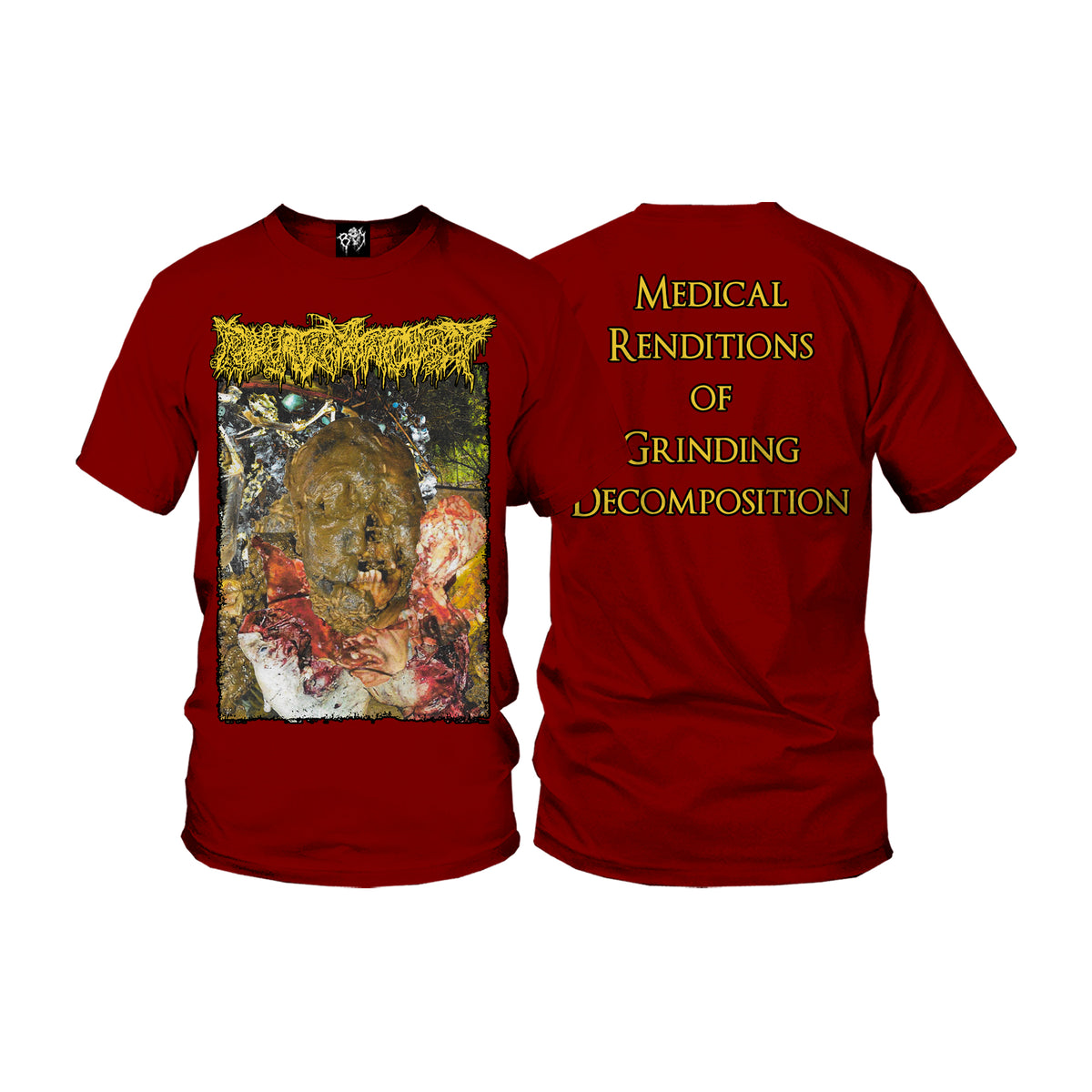 Pharmacist "Medical Redentions Of Grinding Decomposition - Maroon" T-Shirt