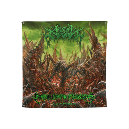 Intestinal Engorgement "Putrefying Consumption Of Dismemberment" Flag