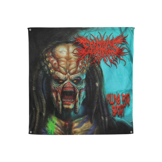 ESOPHAGUS "Killing For Sport" Flag