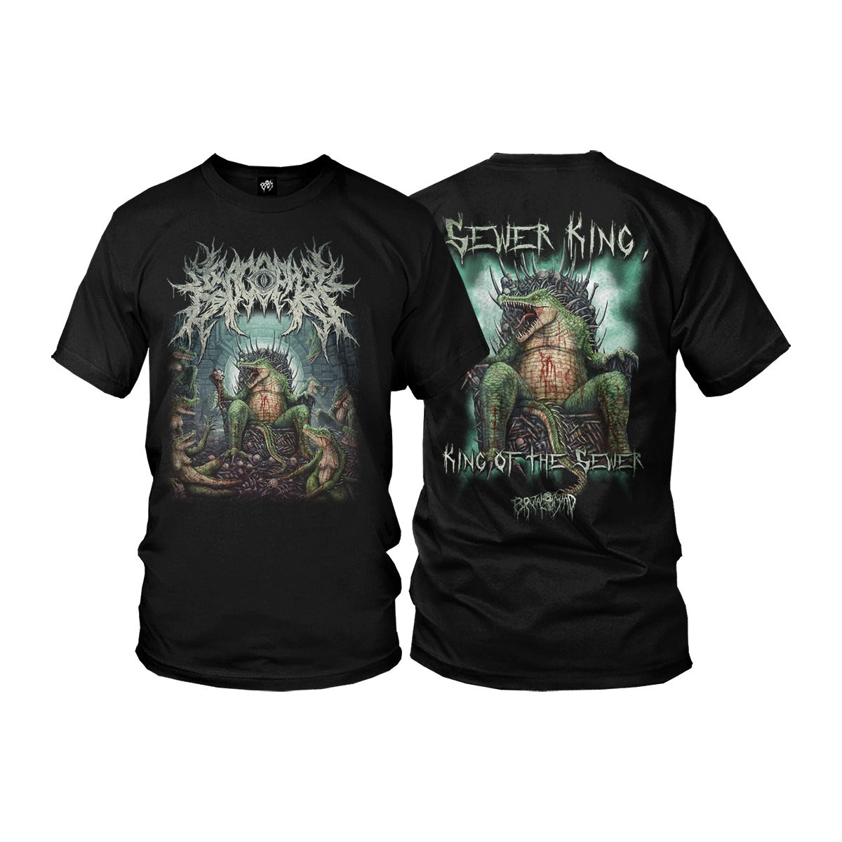 Krocophile "Sewer King , King Of The Sewer" T-Shirt