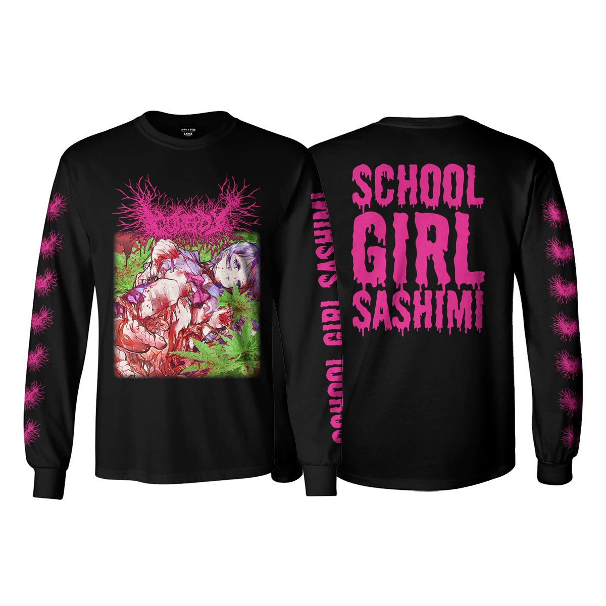 Gorepot "School Girl Sashimi" Longsleeve