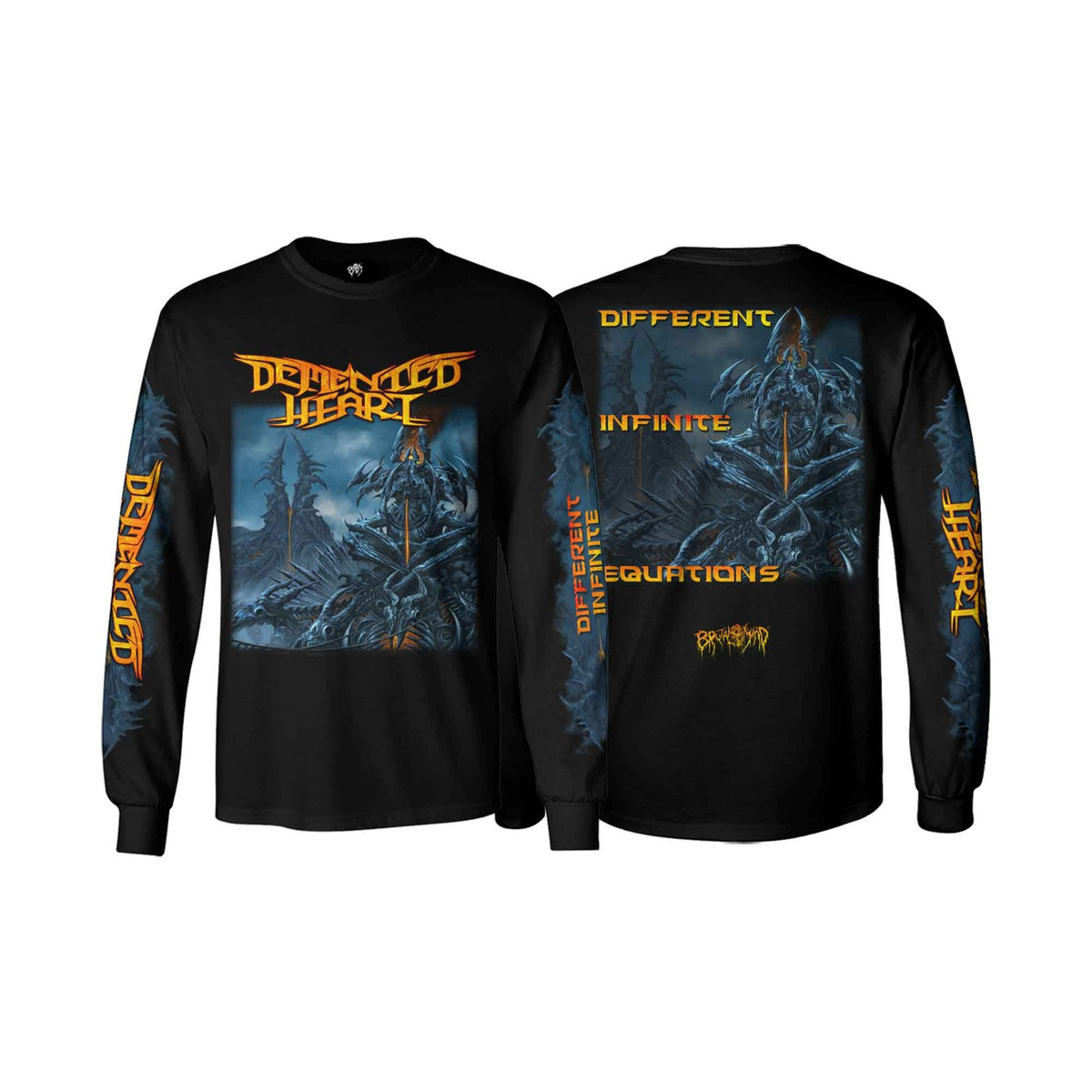 Demented Heart "Diferent Infinite Equations" Longsleeve