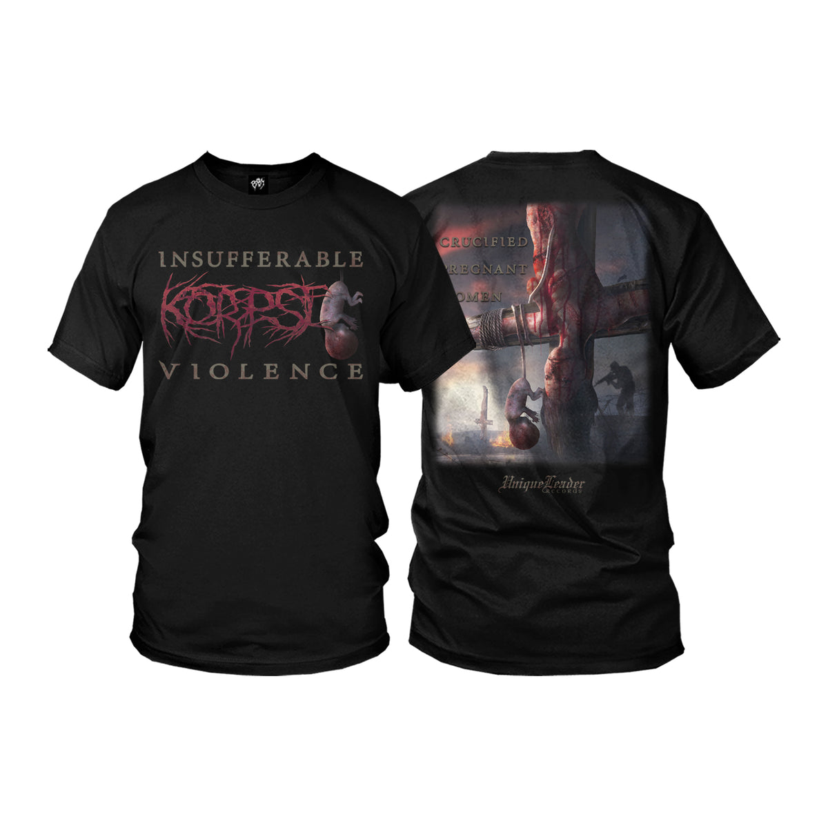 Korpse "Insufferable Violence - Logo Version" T-Shirt