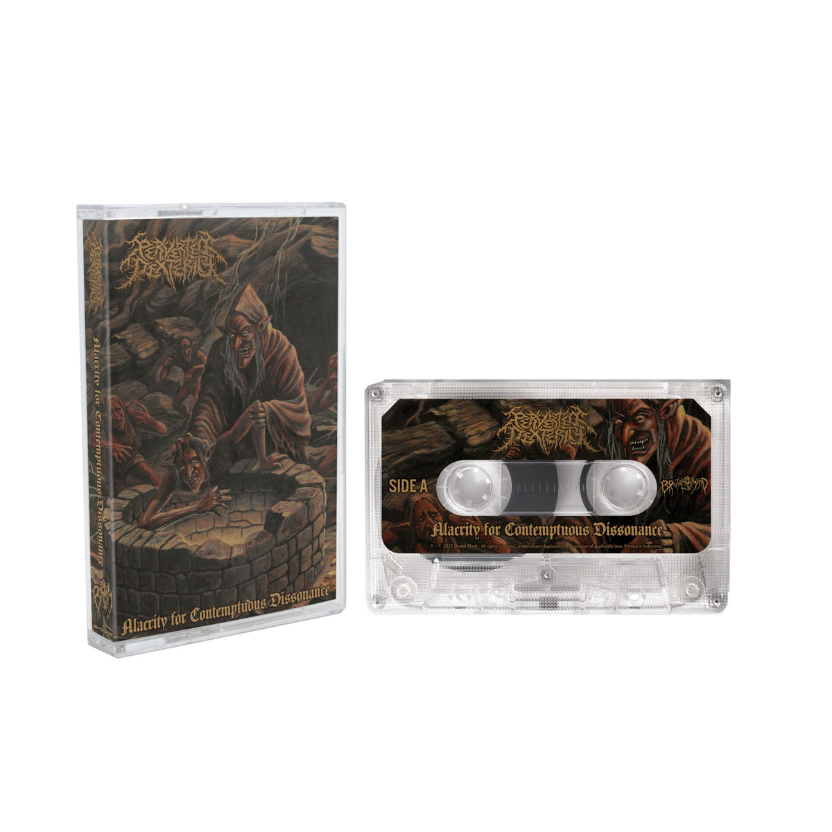 Perverted Dexterity "Alacrity for Contemptuous Dissonance" Cassette