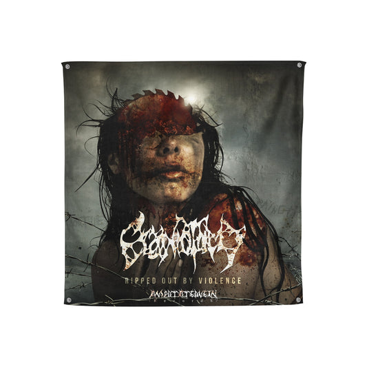 Craniotomy "Ripped Out By Violence" Flag