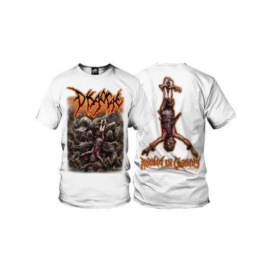 Disgorge "Revealed In Obscurity - White Shirt" T-Shirt