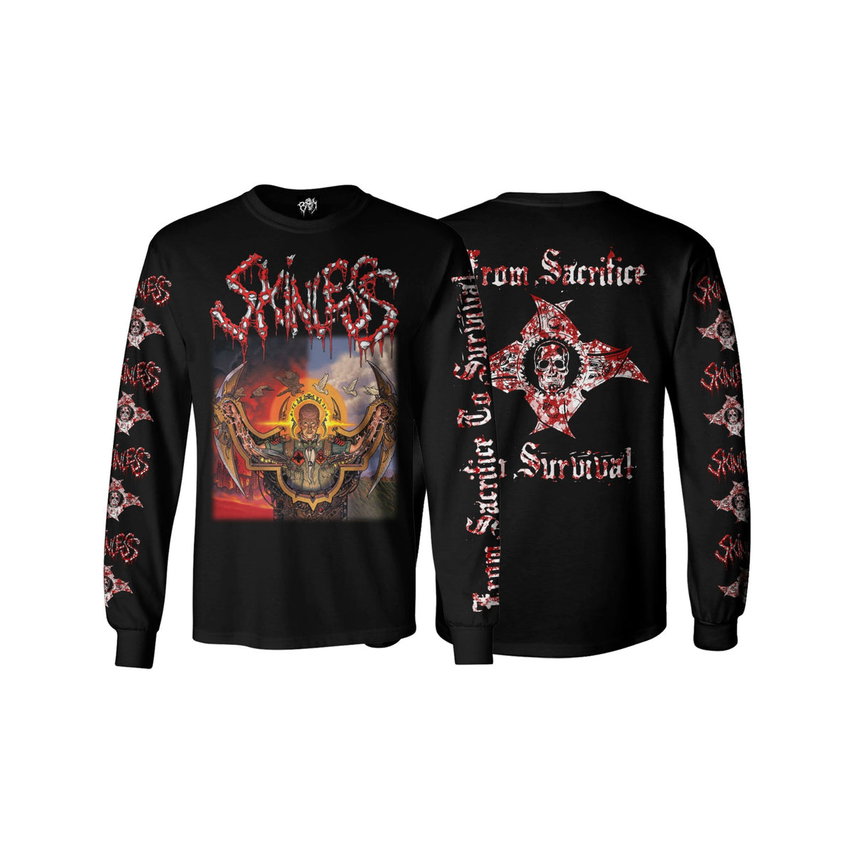 Skinless "From Sacrifice To Survival" Longsleeve
