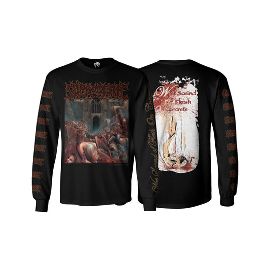 Saprogenic "Wet Sound Of Flesh On Concrete" Longsleeve