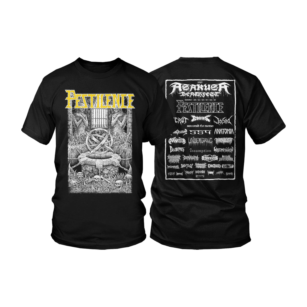 Pestilence "Asakusa Deathfest 2019" T-Shirt