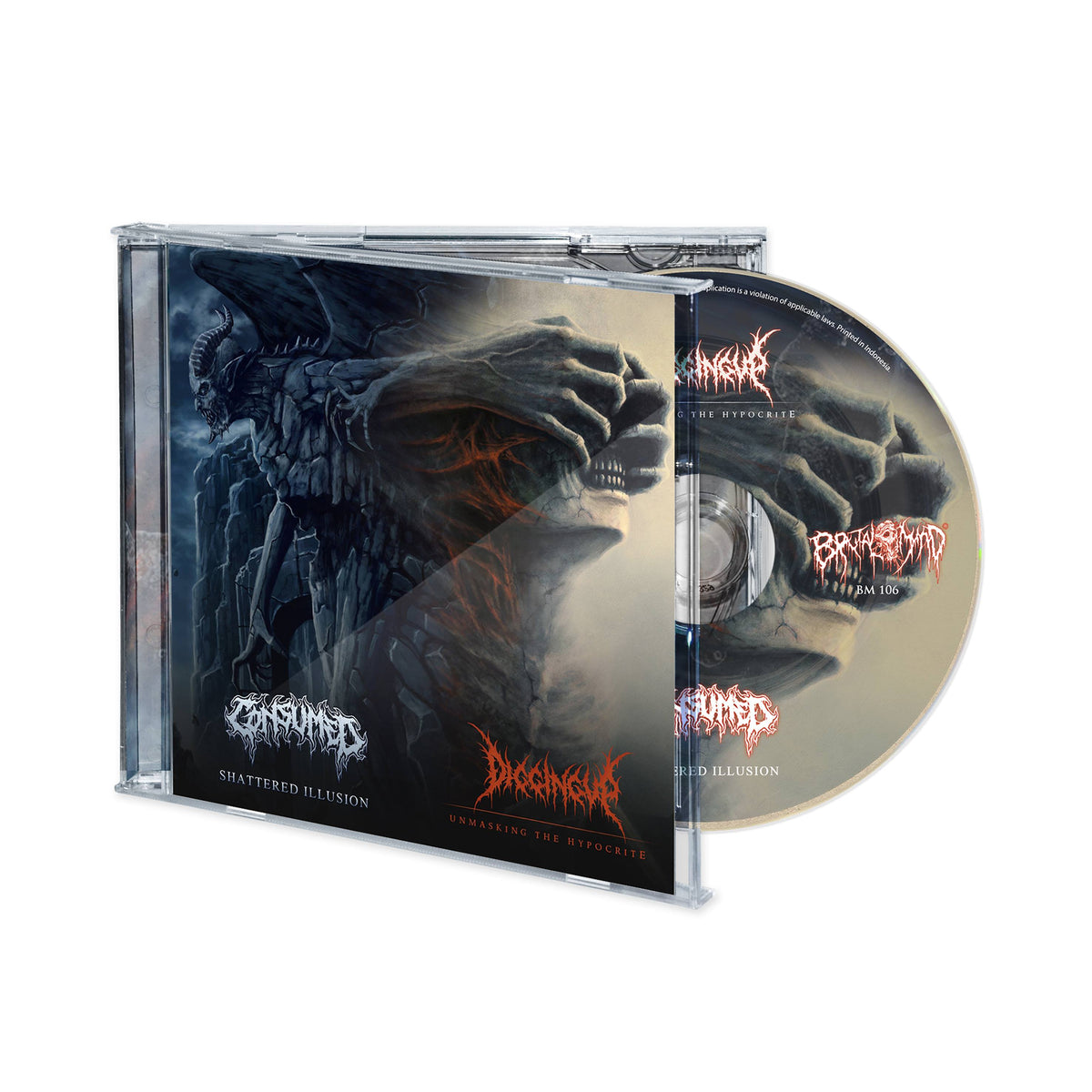 Digging Up x Consumed "Split" CD