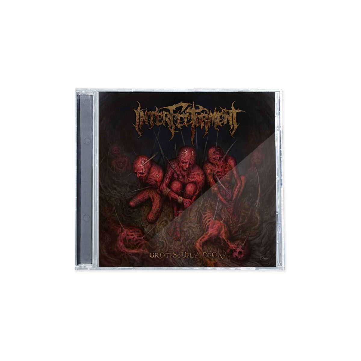 INTERFECTORMENT "GROTESQUELY DECAY" Jewelcase CD
