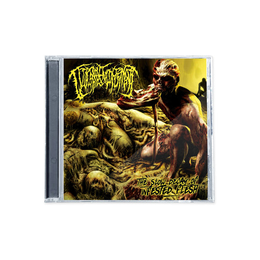 Guttural Engorgement "The Slow Decay Of Infested Flesh" CD