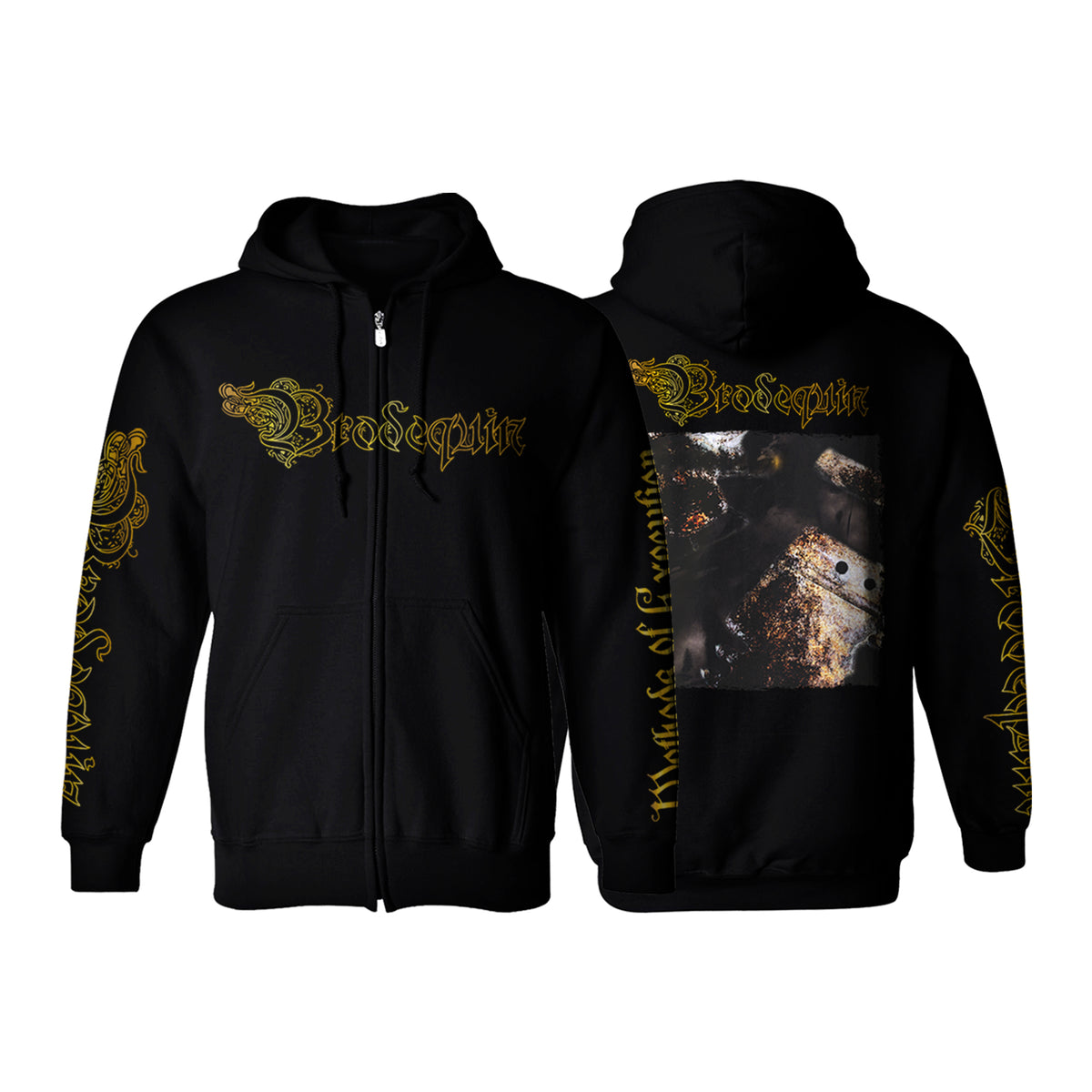 Brodequin "METHODS OF EXECUTION" Zip Hoodie
