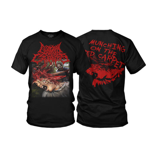 Guttural Corpora Cavernosa "MUNCHING ON THE RED CARPET" T-Shirt