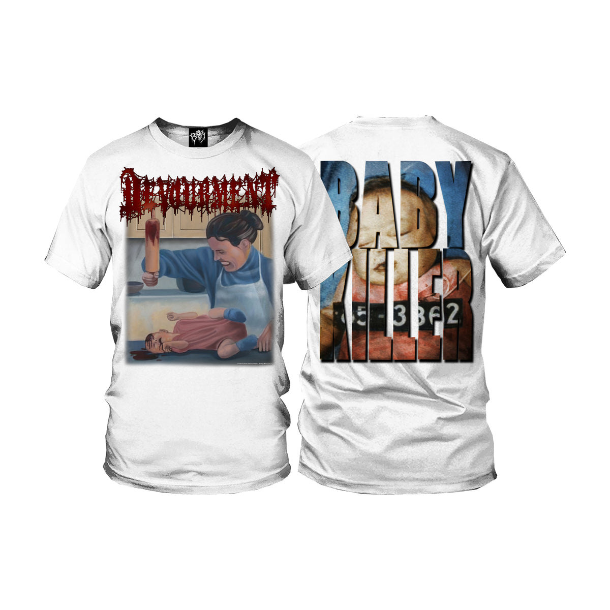 Devourment "Baby Killer - White" T-Shirt