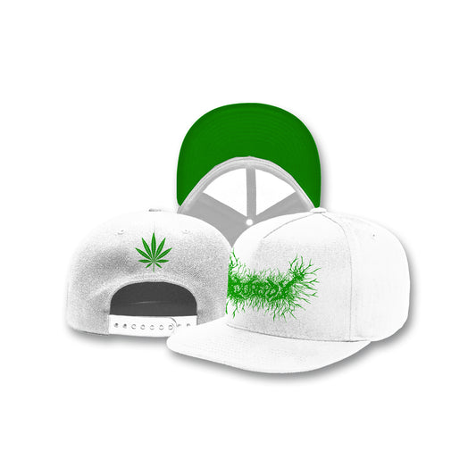 Gorepot "White Hats Green Logo" Hat