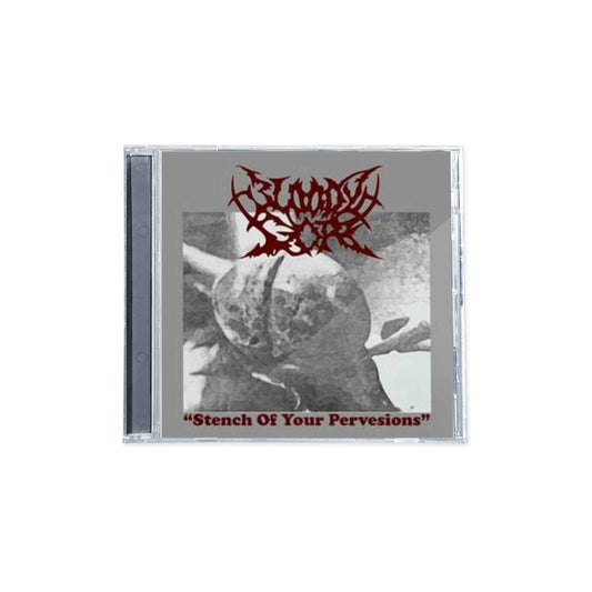 BLOODY GORE "STENCH OF YOUR PERVERSIONS" Jewelcase CD