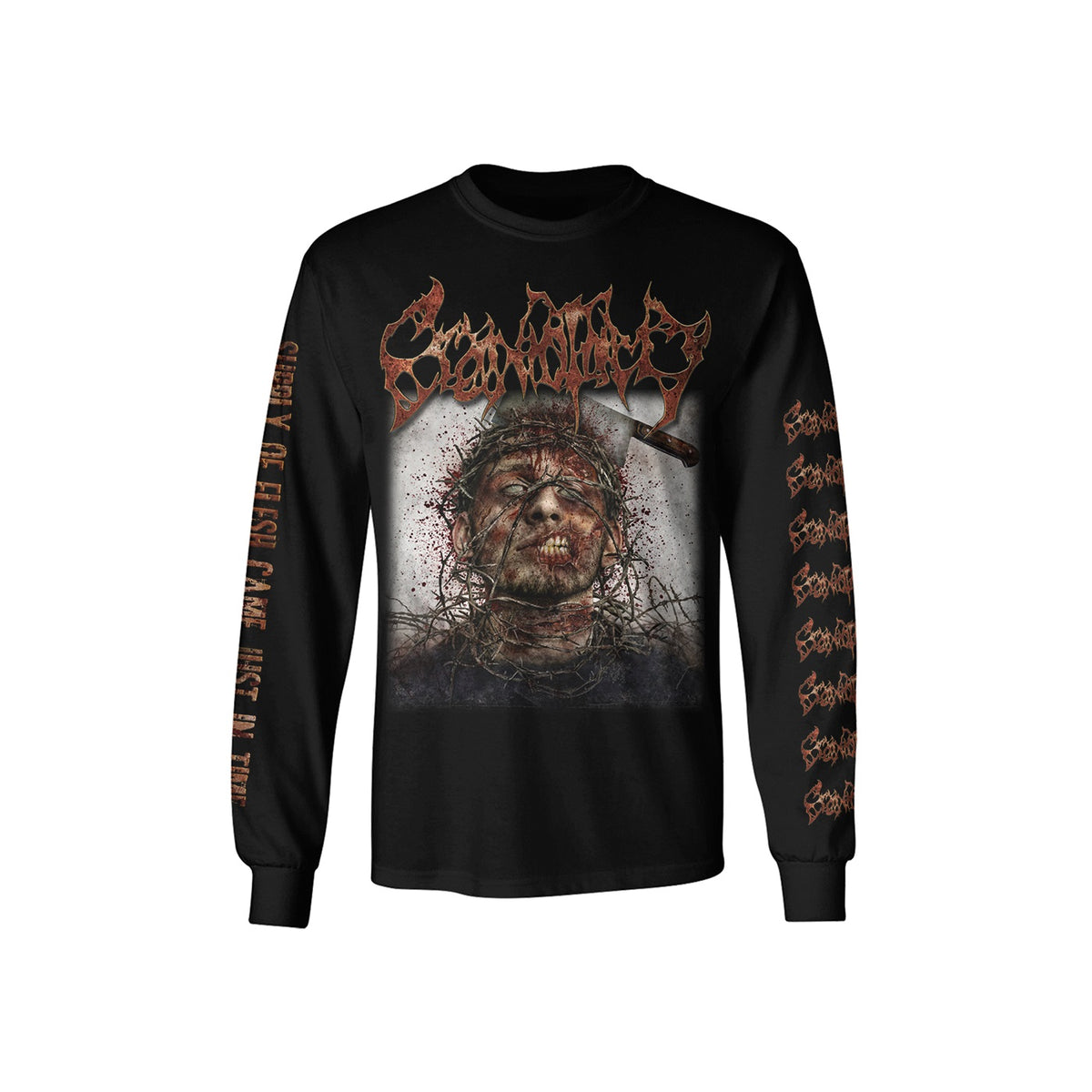 Craniotomy "Supply Of Flesh Came Just In Time" Longsleeve