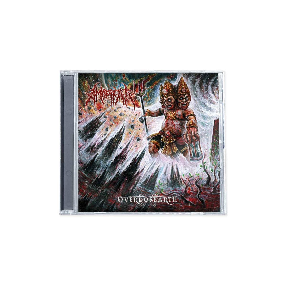 AMORFATI "OVERDOSEARTH" Jewelcase CD