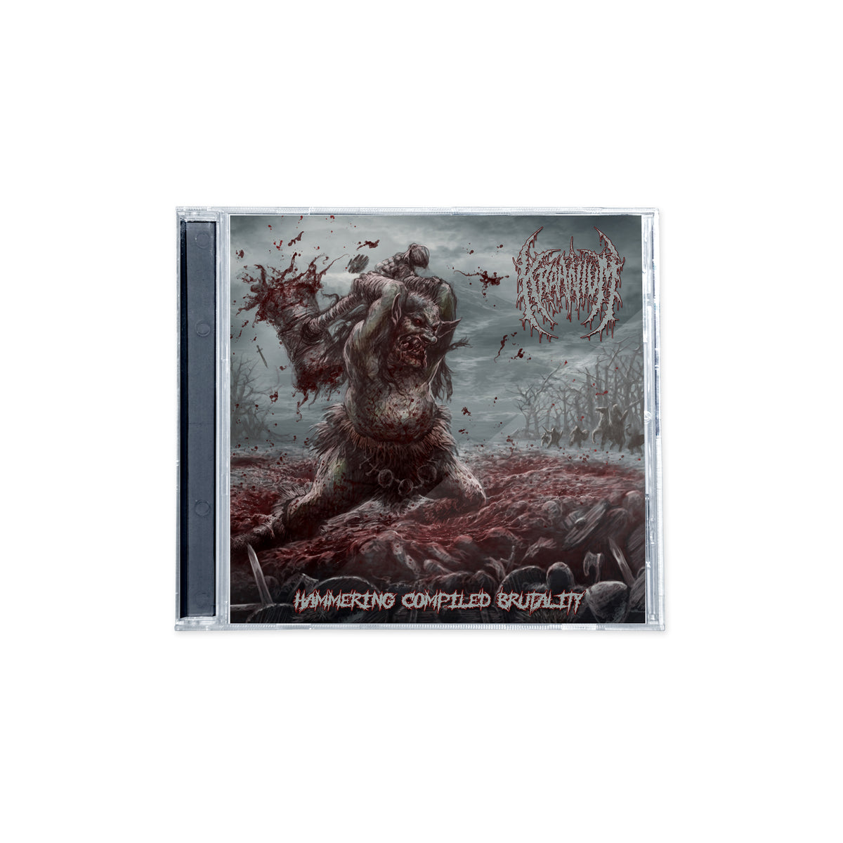 Kraanium "HAMMERING COMPILED BRUTALITY" CD
